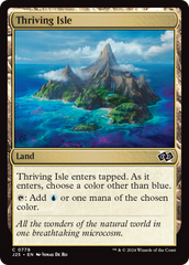Ilha Vicejante / Thriving Isle - Magic: The Gathering - MoxLand