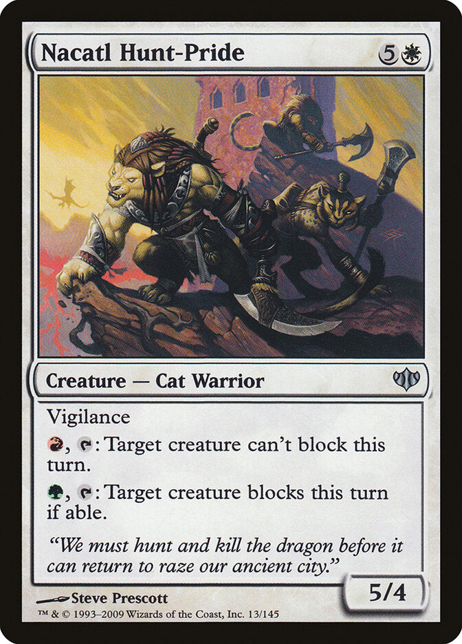 Bando de Caça Nacatl / Nacatl Hunt-Pride - Magic: The Gathering - MoxLand