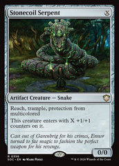 Serpente Litoespiral / Stonecoil Serpent - Magic: The Gathering - MoxLand