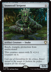 Serpente Litoespiral / Stonecoil Serpent - Magic: The Gathering - MoxLand