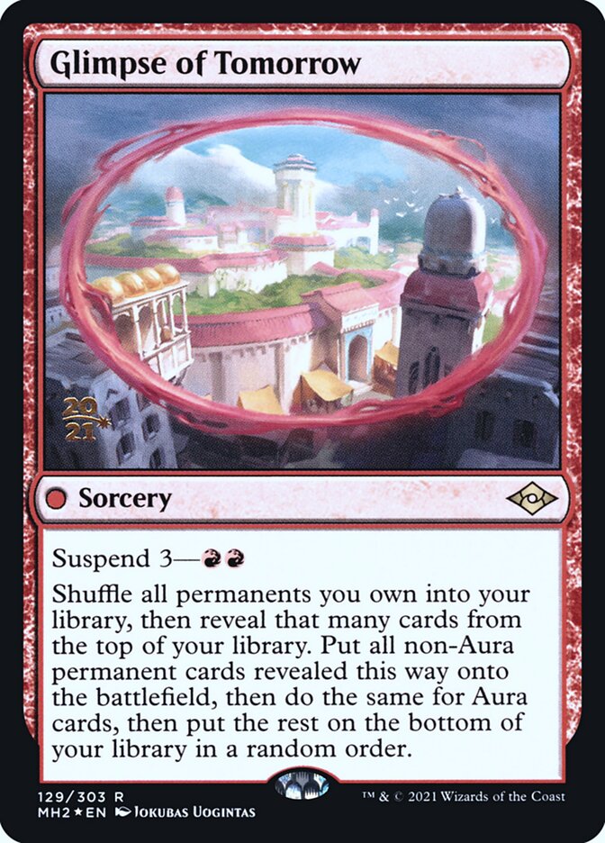 Vislumbre do Amanhã / Glimpse of Tomorrow - Magic: The Gathering - MoxLand