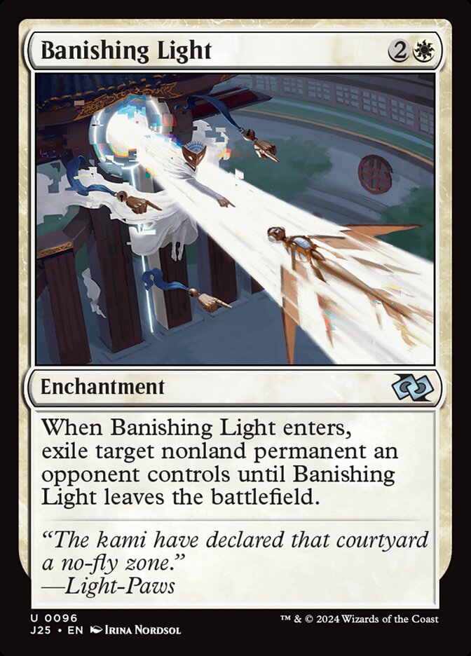 Luz Banidora / Banishing Light - Magic: The Gathering - MoxLand