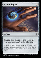 Sinete Arcano / Arcane Signet - Magic: The Gathering - MoxLand