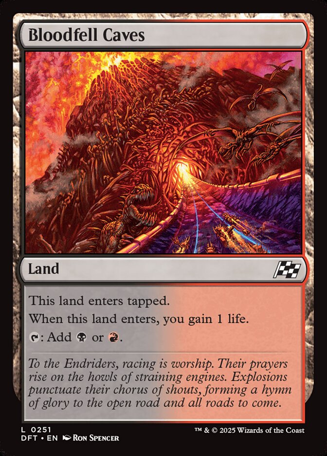 Cavernas Sanguinárias / Bloodfell Caves - Magic: The Gathering - MoxLand