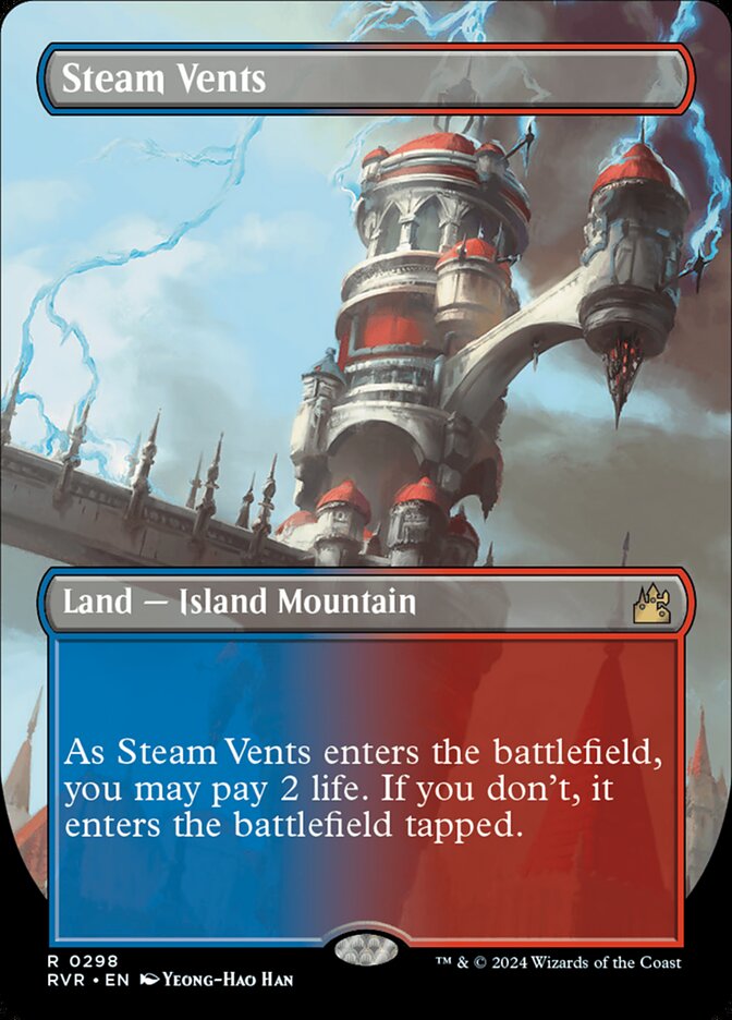 Bueiros de Vapor / Steam Vents - Magic: The Gathering - MoxLand