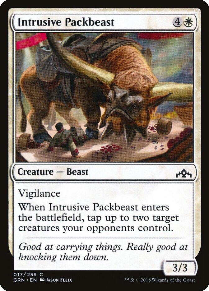 Besta de Carga Invasiva / Intrusive Packbeast - Magic: The Gathering - MoxLand