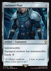Couraça de Aço Negro / Darksteel Plate - Magic: The Gathering - MoxLand