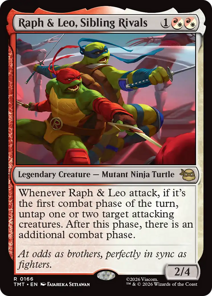 Raph & Leo, Sibling Rivals - Magic: The Gathering - MoxLand