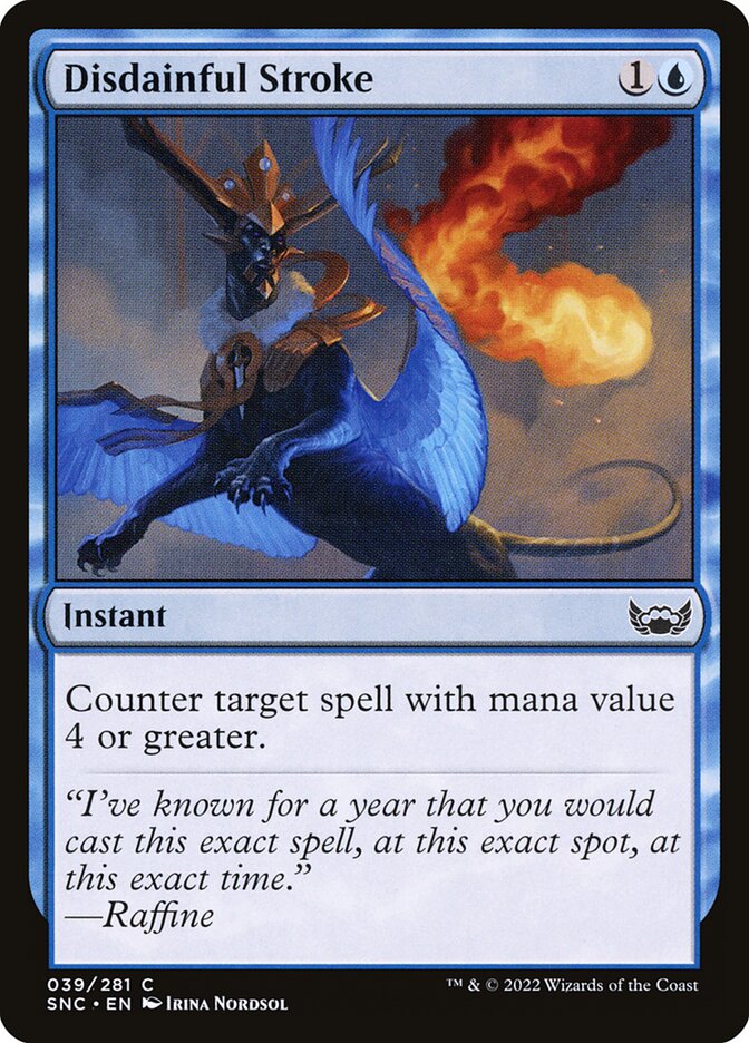 Golpe Desdenhoso / Disdainful Stroke - Magic: The Gathering - MoxLand