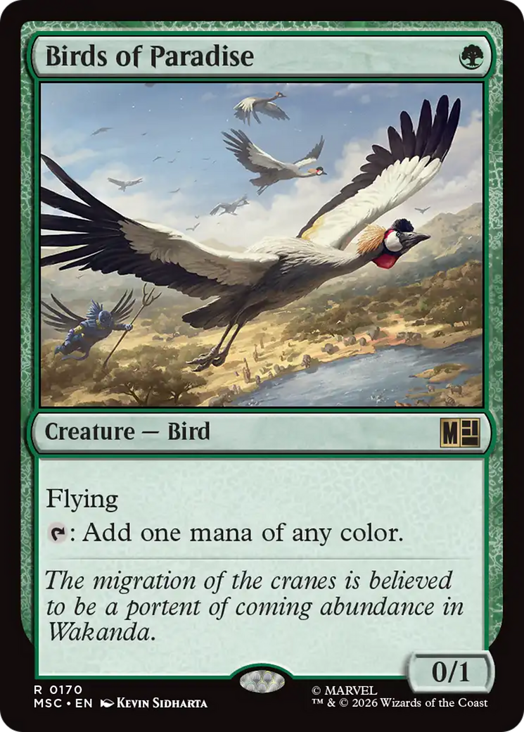 Aves do Paraíso / Birds of Paradise - Magic: The Gathering - MoxLand