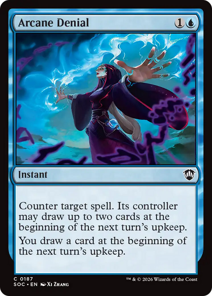 Contradição Arcana / Arcane Denial - Magic: The Gathering - MoxLand