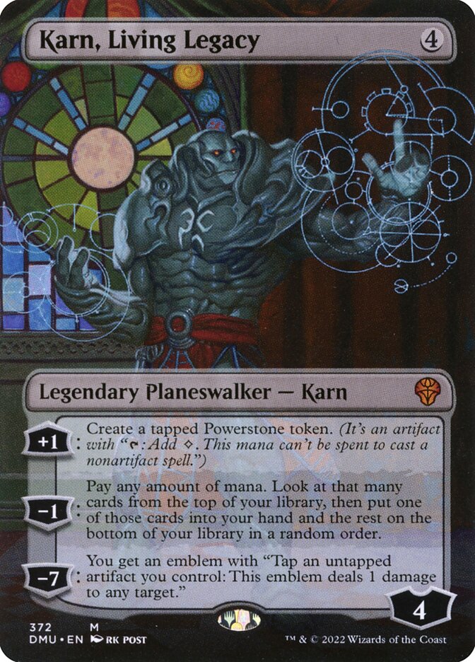 Karn, Legado Vivo / Karn, Living Legacy - Magic: The Gathering - MoxLand