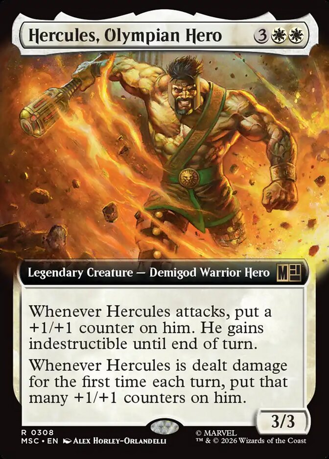 Hercules, Olympian Hero - Magic: The Gathering - MoxLand