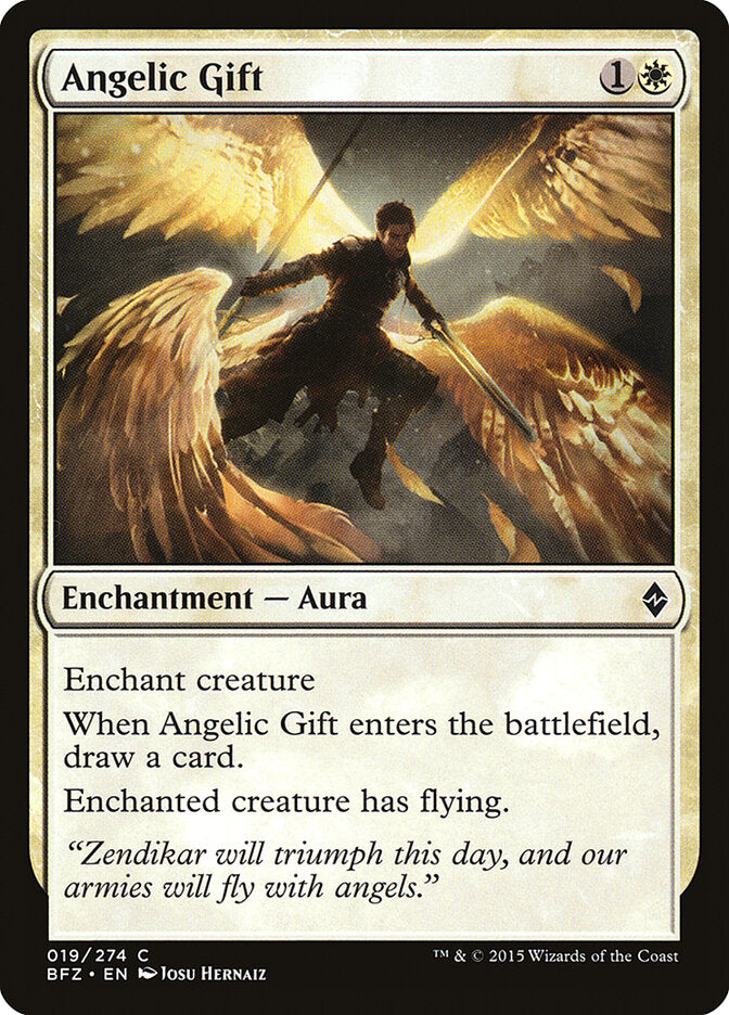 Dádiva Angelical / Angelic Gift - Magic: The Gathering - MoxLand
