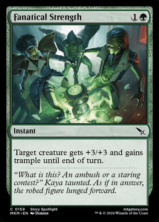 Força Fanática / Fanatical Strength - Magic: The Gathering - MoxLand