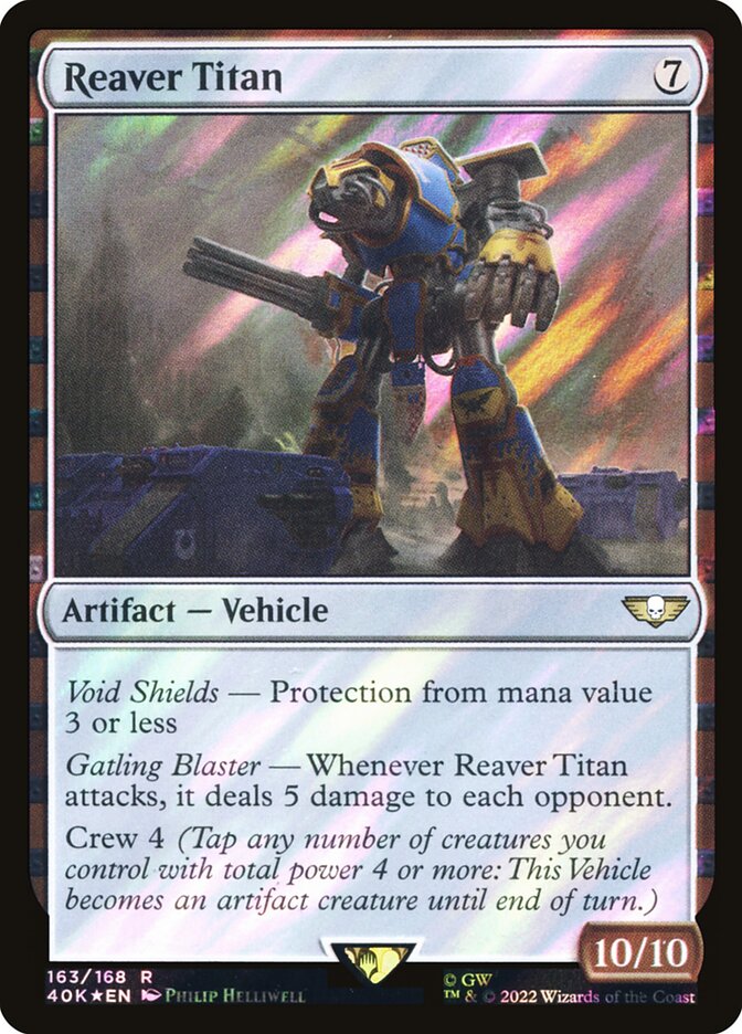 Titã Despojador / Reaver Titan - Magic: The Gathering - MoxLand