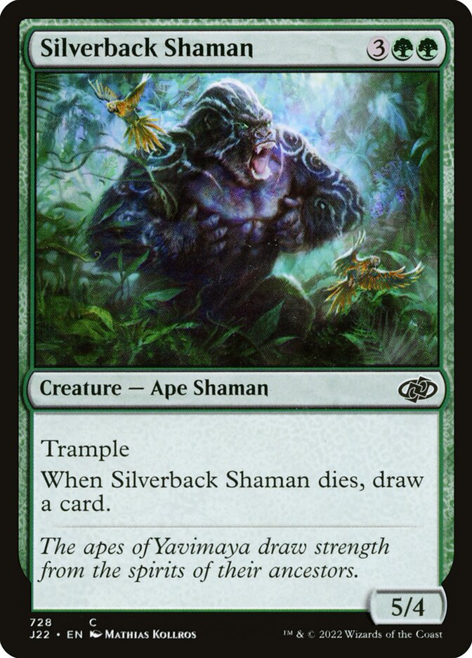 Xamã Dorso Prateado / Silverback Shaman - Magic: The Gathering - MoxLand