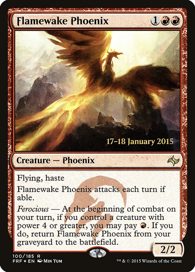 Fênix do Rastro Flamejante / Flamewake Phoenix - Magic: The Gathering - MoxLand