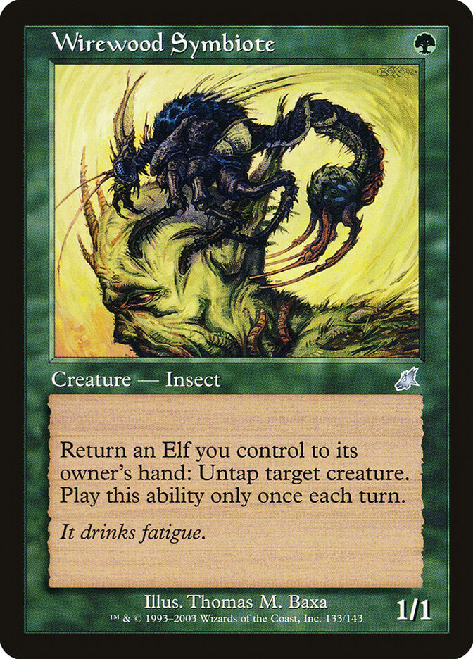 Simbiota de Wirewood / Wirewood Symbiote - Magic: The Gathering - MoxLand