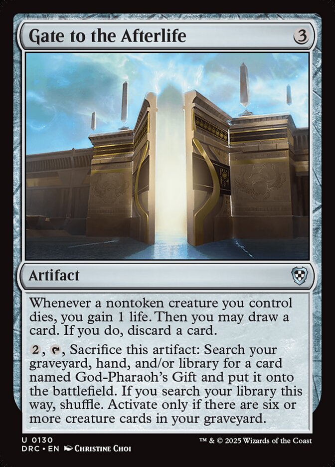 Portão para o Além / Gate to the Afterlife - Magic: The Gathering - MoxLand