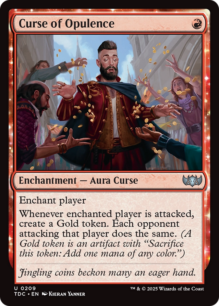 Maldição da Opulência / Curse of Opulence - Magic: The Gathering - MoxLand