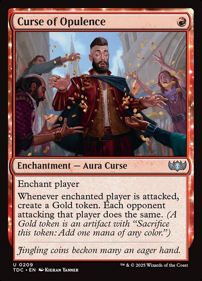 Maldição da Opulência / Curse of Opulence - Magic: The Gathering - MoxLand