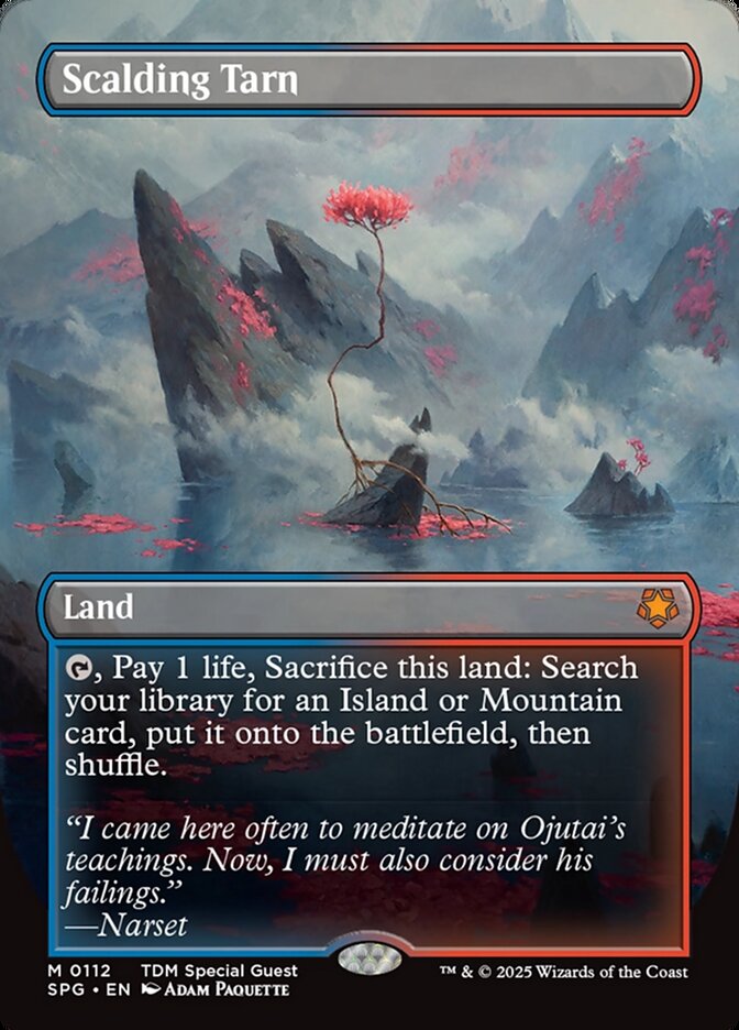 Lago Alpino Fervente / Scalding Tarn - Magic: The Gathering - MoxLand