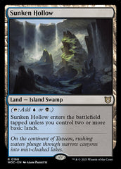 Vale Afundado / Sunken Hollow - Magic: The Gathering - MoxLand