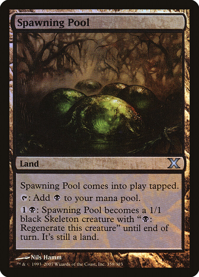 Lagoa de Procriação / Spawning Pool - Magic: The Gathering - MoxLand