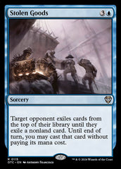 Mercadoria Roubada / Stolen Goods - Magic: The Gathering - MoxLand