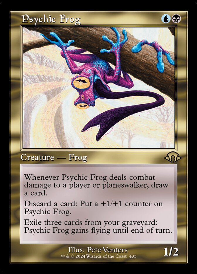 Sapo Psíquico / Psychic Frog - Magic: The Gathering - MoxLand