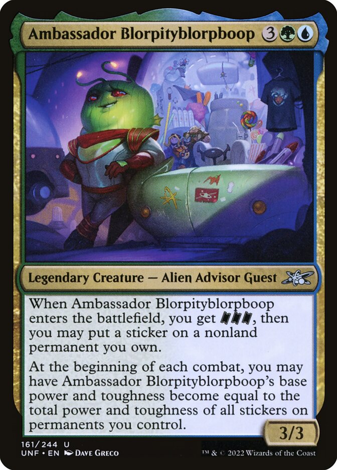 Ambassador Blorpityblorpboop - Magic: The Gathering - MoxLand