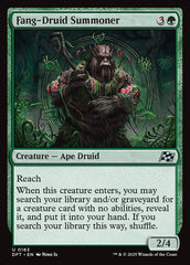 Invocador Druida da Presa / Fang-Druid Summoner - Magic: The Gathering - MoxLand