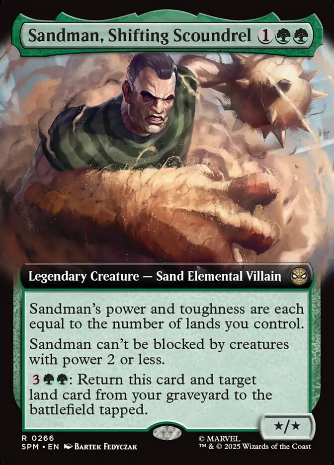 Sandman, Shifting Scoundrel - Magic: The Gathering - MoxLand