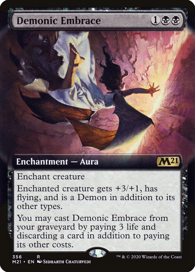 Abraço Demoníaco / Demonic Embrace - Magic: The Gathering - MoxLand