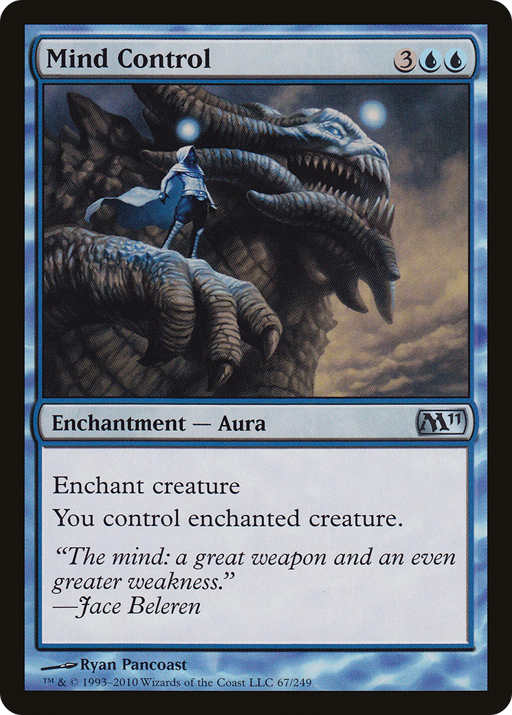 Controle da Mente / Mind Control - Magic: The Gathering - MoxLand
