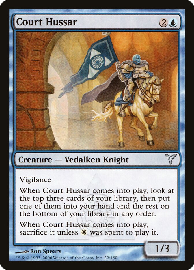 Hussardo Real / Court Hussar - Magic: The Gathering - MoxLand
