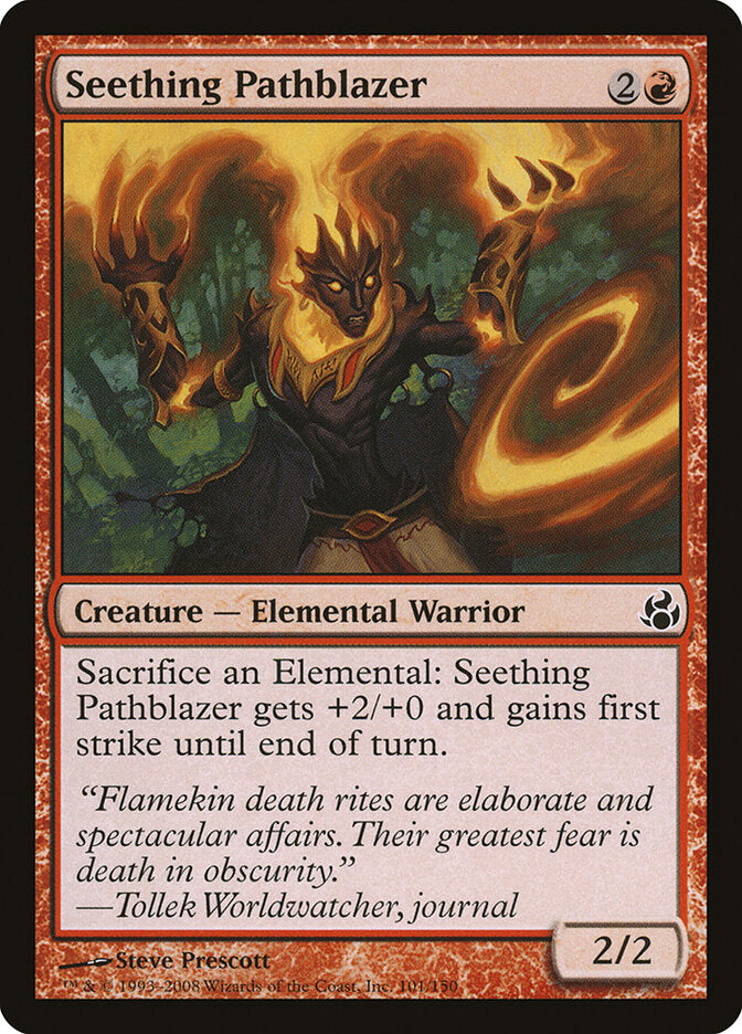 Desbrazador Fervente / Seething Pathblazer - Magic: The Gathering - MoxLand