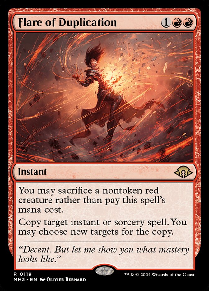 Chama da Duplicação / Flare of Duplication - Magic: The Gathering - MoxLand