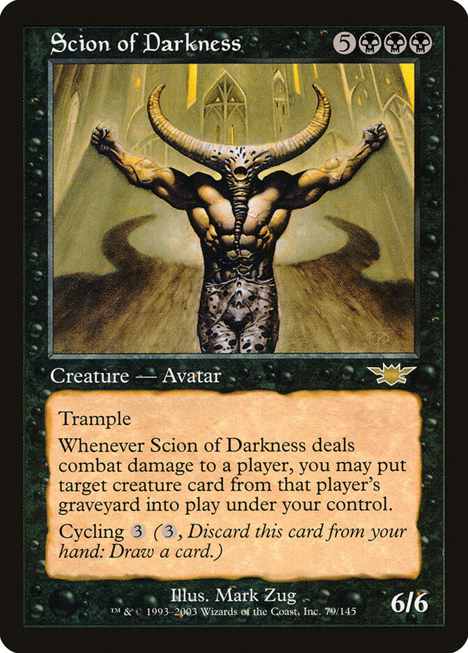 Herdeiro da Escuridão / Scion of Darkness - Magic: The Gathering - MoxLand