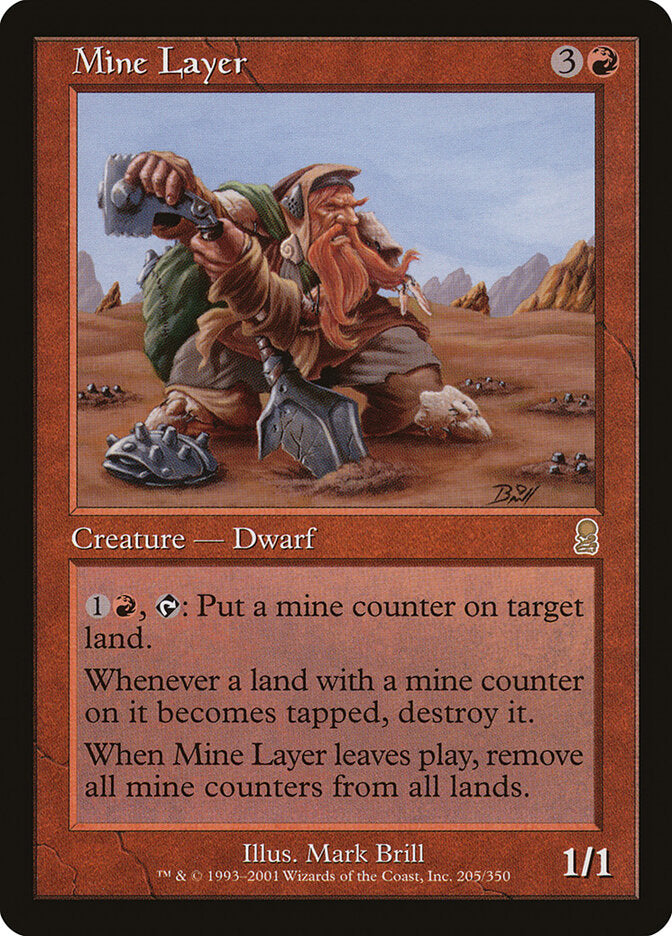 Lança-Minas / Mine Layer - Magic: The Gathering - MoxLand