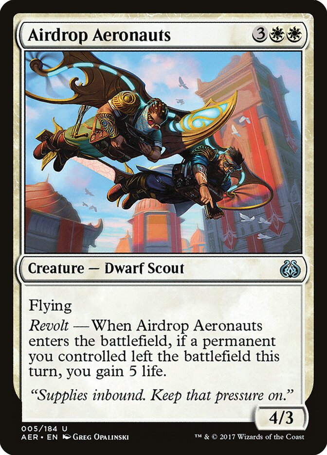 Aeronautas de Entrega / Airdrop Aeronauts - Magic: The Gathering - MoxLand