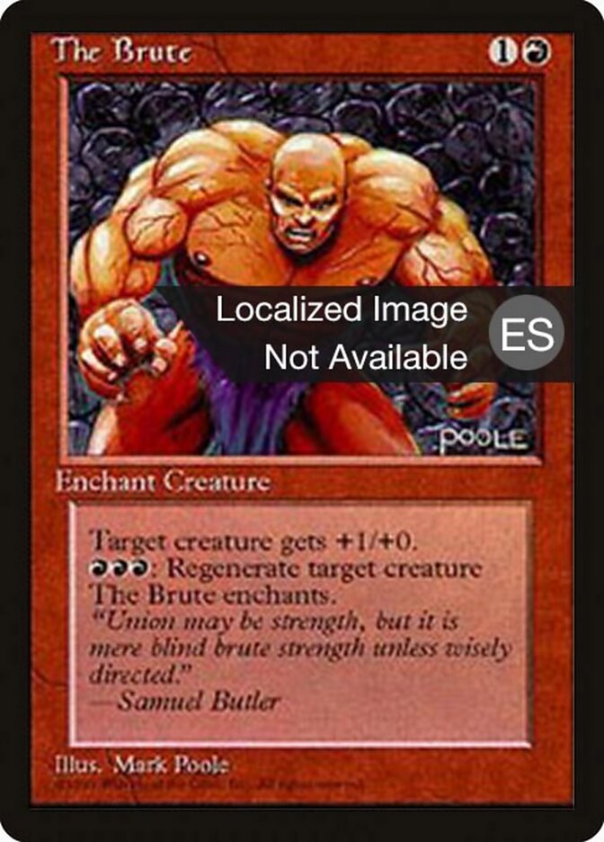 O Bruto / The Brute - Magic: The Gathering - MoxLand