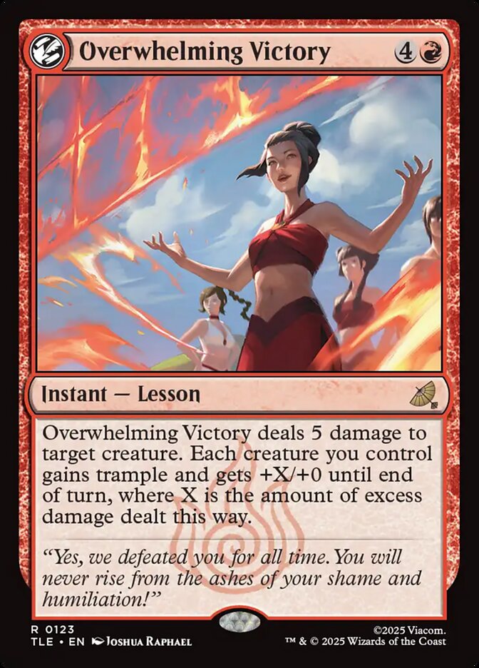 Vitória de Lavada / Overwhelming Victory - Magic: The Gathering - MoxLand