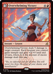 Vitória de Lavada / Overwhelming Victory - Magic: The Gathering - MoxLand