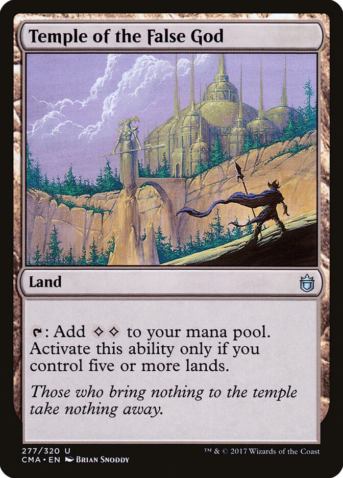 Templo do Falso Deus / Temple of the False God - Magic: The Gathering - MoxLand