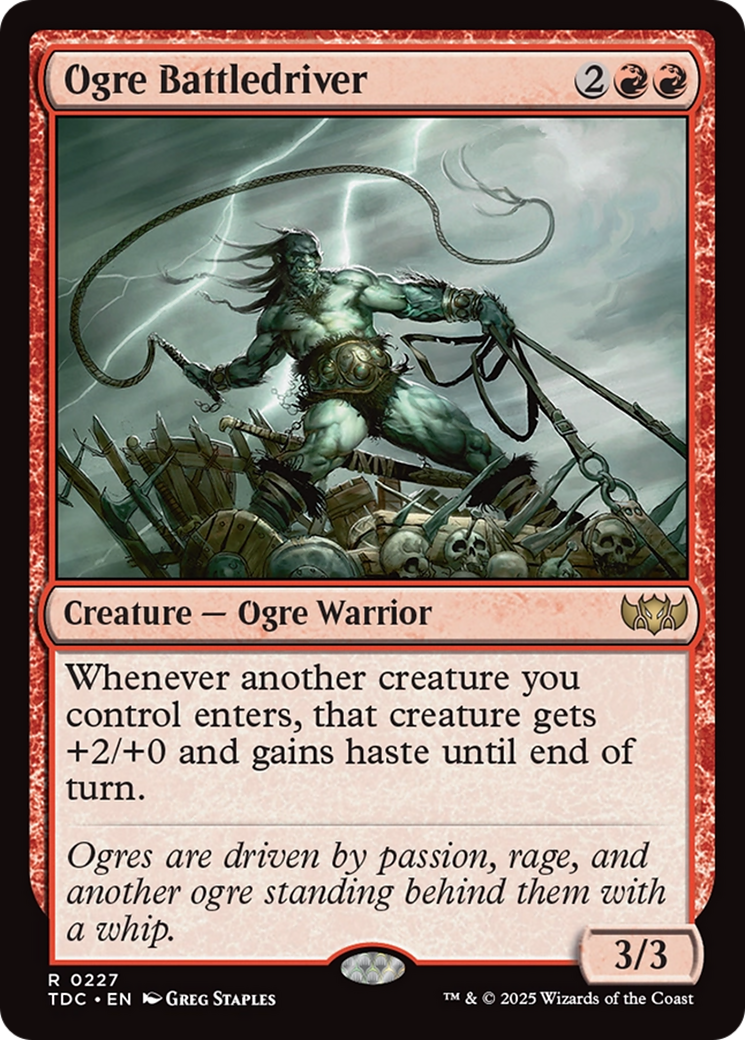 Ogro Guia de Batalha / Ogre Battledriver - Magic: The Gathering - MoxLand