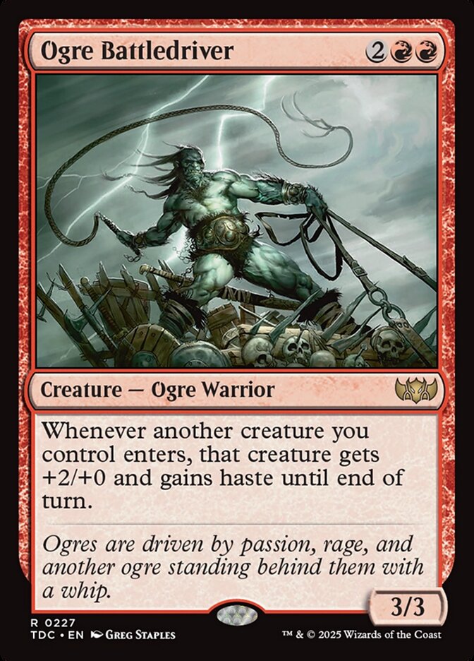 Ogro Guia de Batalha / Ogre Battledriver - Magic: The Gathering - MoxLand