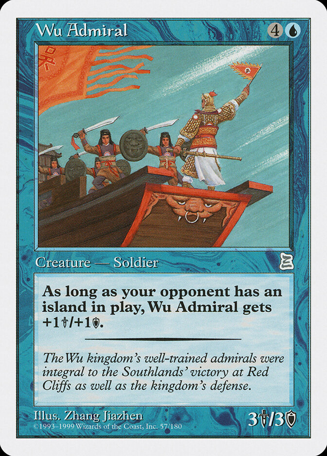 Wu Admiral - Magic: The Gathering - MoxLand