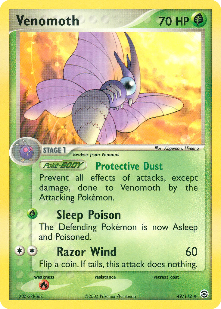 Venomoth - MoxLand - MoxLand